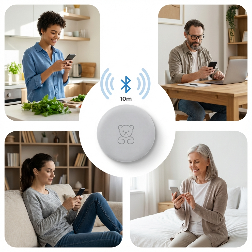 Нов 2026 - Baby and kids термометър Smart Care и 20 бр. лепенки