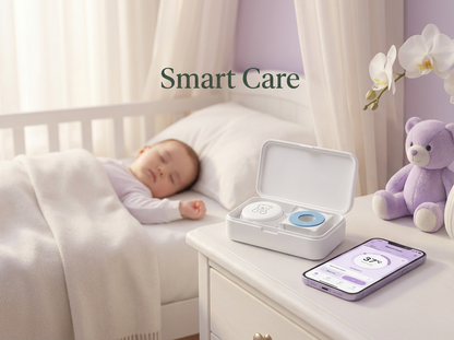 Нов 2026 - Baby and kids термометър Smart Care и 20 бр. лепенки